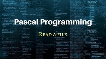 Pascal - Read a File