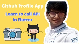API CALLS IN FLUTTER 😃 #Project3 || Github_Profile_App 😎😍|| Hindi