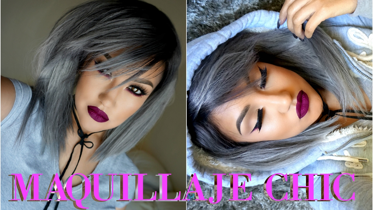 Maquillaje CHIC toque ROJO VINO / Easy Burgundy makeup tutorial | auroramakeup