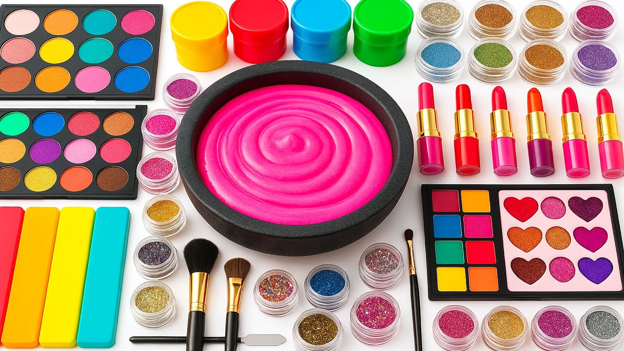 Makeup Melting Into Slime | Relaxing ASMR💄