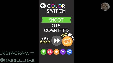 NEW Color Switch [ SHOOT MODE ] Level: 1 - 25 Game play