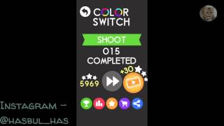 NEW Color Switch [ SHOOT MODE ] Level: 1 - 25 Game play screenshot 5