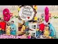 Surprise birt.ay party for noor  cake cutting  birt.ay gifts unboxing