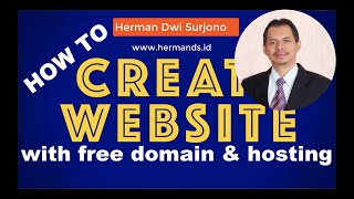 How To Create Website with Free Domain & hosting