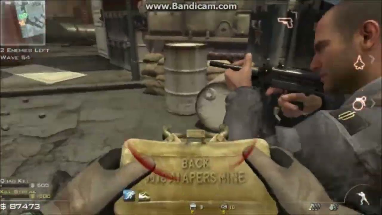 MW3 Survival Parish No Guns Wave 73 Solo World Record