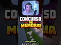 Hice un Concurso de Memoria en Minecraft