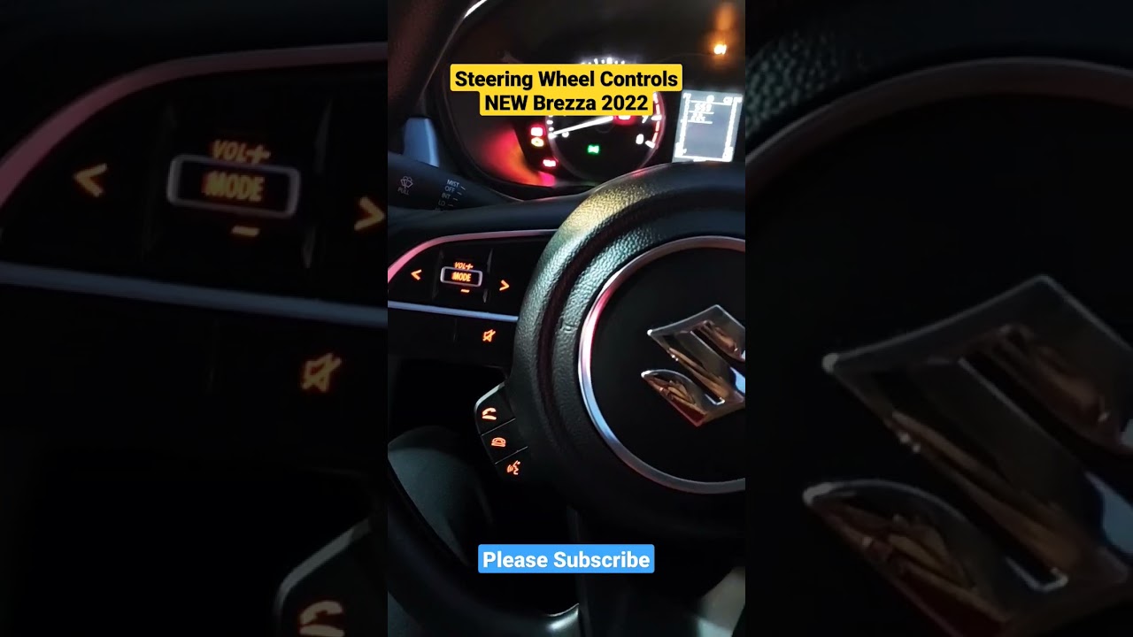 Steering Wheel Controls of 