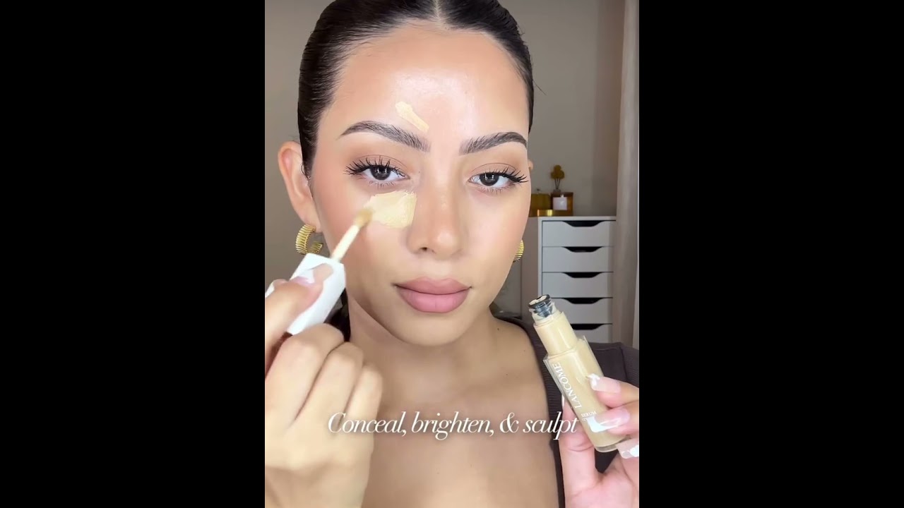 Lancôme's brand NEW Tent Idole Ultra WearCare & Glow Serum Concealer.