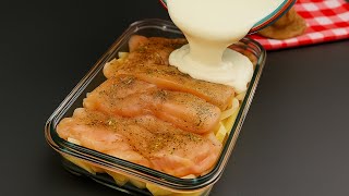 Easy, quick and delicious: chicken and potatoes the way everyone loves it!