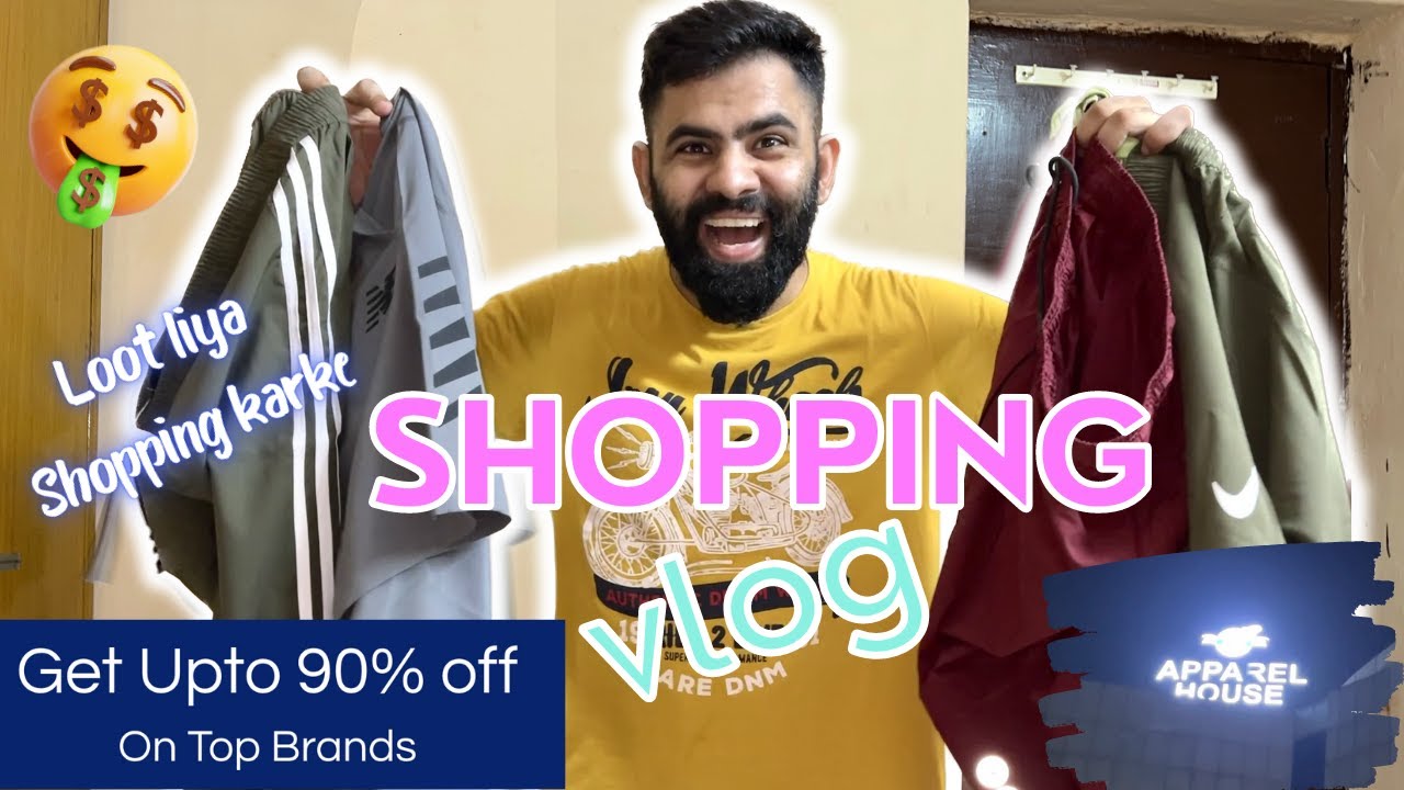 Shopping at Apparel House 🛍️ Huge Discounts 💰 India Fashion World 🎂