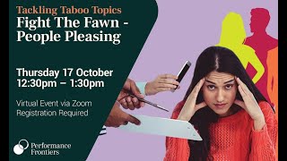 Tackling Taboo Topics | People Pleasing