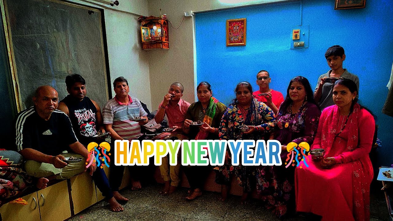 Happy New year 🎊 mine vlog