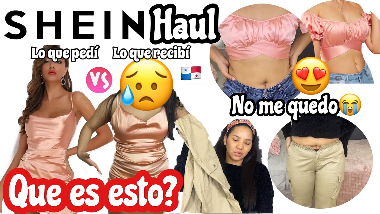 SHEIN HAUL 2020 PANAMA /LA MEJOR TIENDA DE ROPA CHINA ✓ -LO QUE PEDÍ VS LO  QUE RECIBÍ SHEIN PANAMA - YouTube