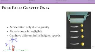 Free Fall: Intro and Basics