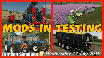 Giants Mods in Testing list fs19 mods in testing Farming simulator 19