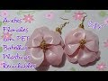 DIY ARETES FLORALES RECICLADOS / DIY Floral Earrings made of Recycled