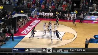 YALE vs. DUKE: Justin Sears put back