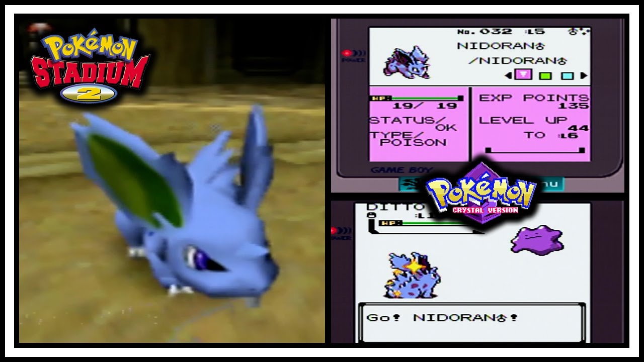 Shiny Nidoran Male Live Reaction | Pokemon Crystal Shiny Pokemon