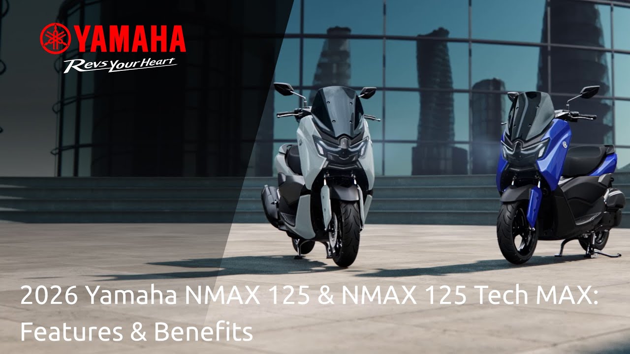 2026 Yamaha NMAX 125 & NMAX 125 Tech MAX: Features & Benefits 2026 Yamaha NMAX 125 & NMAX 125 Tech MAX: Features & Benefits
