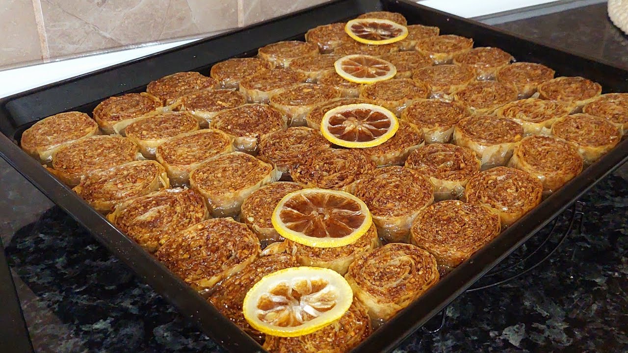 RUŽICA SA ORASIMA A NEKI JE ZOVU I BAKLAVA💯RECEPT DA PRSTE POLIŽEŠ #ASMR