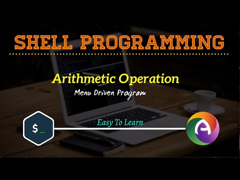 Shell Script Arithmetic Operation Using Menu Driven Program || CS || BCA || Sixth Semester