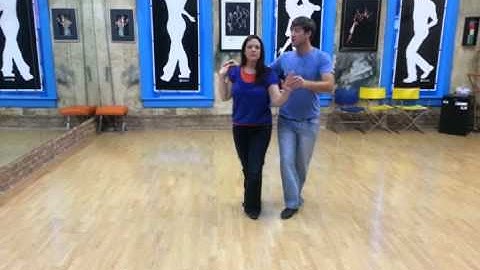 Cha cha. Week 6 of 6. 08.15.2013. wrist slip move and tuck turn.