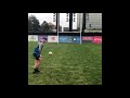 Will Magie Shows off his Kicking Skills