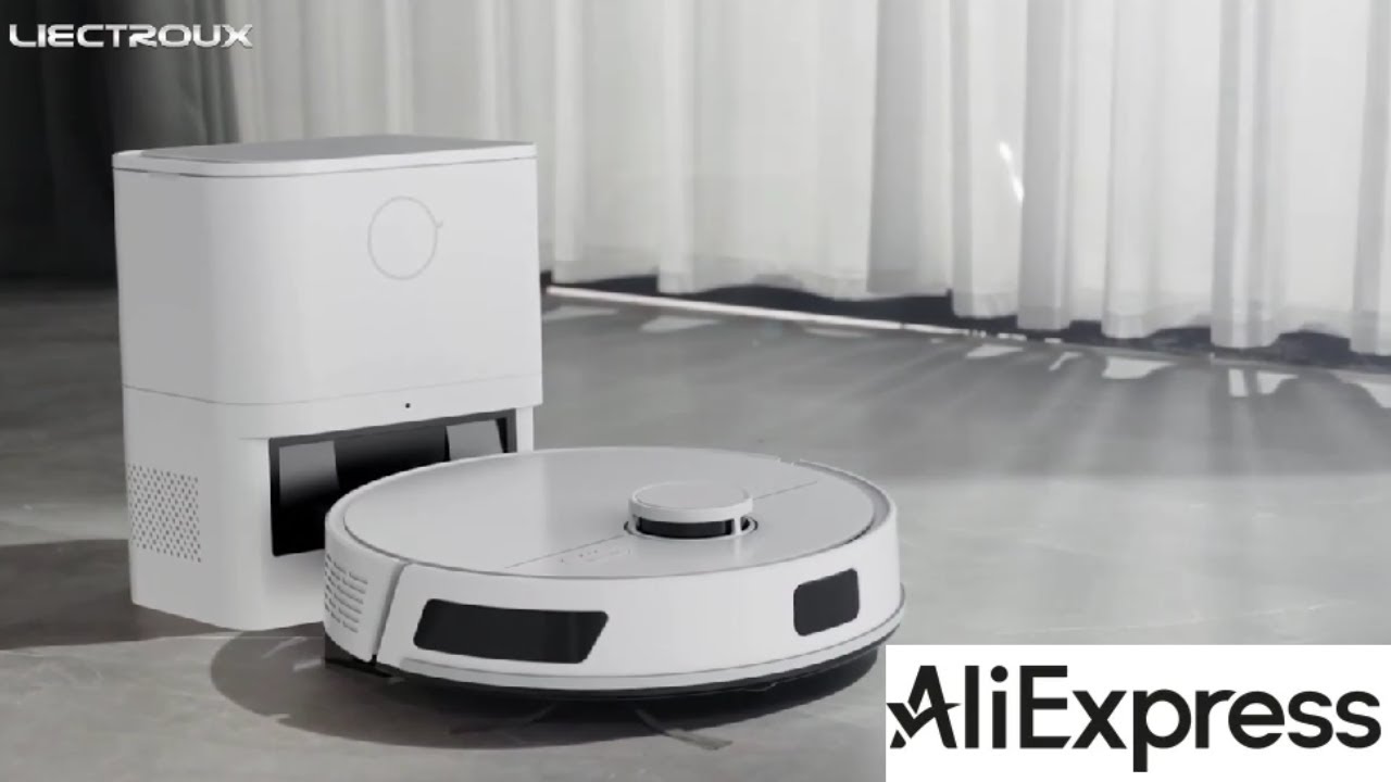LDS Robot Vacuum on AliExpress – Liectroux M70 Pro with 6500Pa Suction & Self-Empty