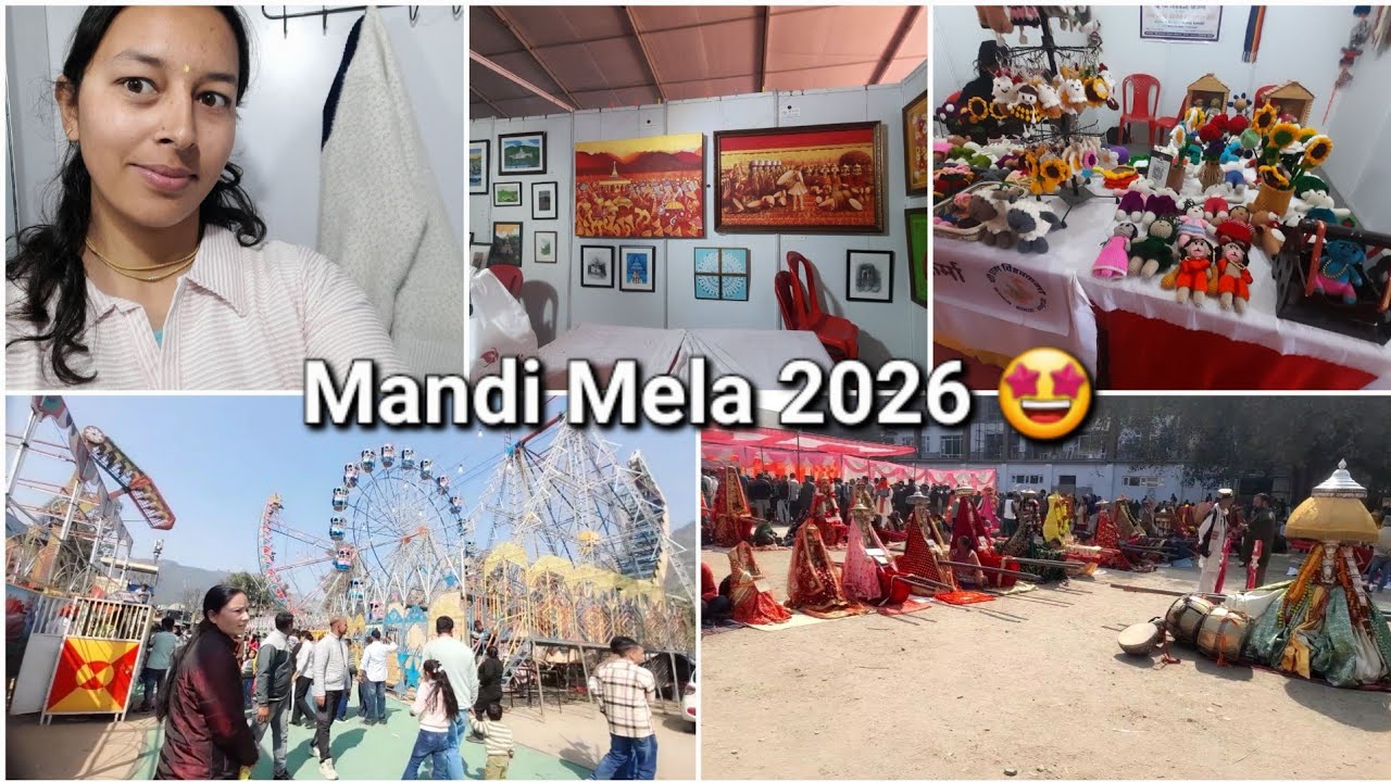 Mandi Mela 2026 #mela #mandi #shivratri #shivratri2026 #shivratrispecial #fair #jhula #himachaldevta