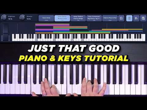 Just That Good - Passion Piano Tutorial - Sunday Keys Song Specific Patch