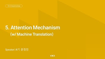 AIKU 25-2 DeepIntoDeep 5회: Introduction of Transformers