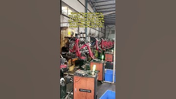 Industrial robots. #automation #welding #robot #pallet #casting #palletizing