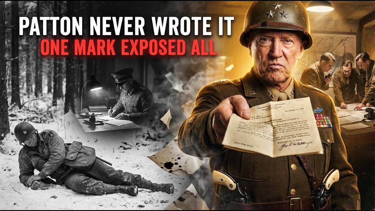 The Order Carried Patton's Signature — But One Detail Was Wrong