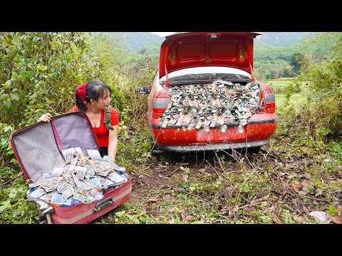 Full Video: The Girl Who Accidentally Found a Large Amount of Money Inside a Car Abandoned for Years