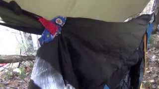 Cheap DIY Underquilt for Hammock Camping