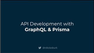 GraphQL and its schema as a universal layer for database access. Nikolas Burk, Connected Data London