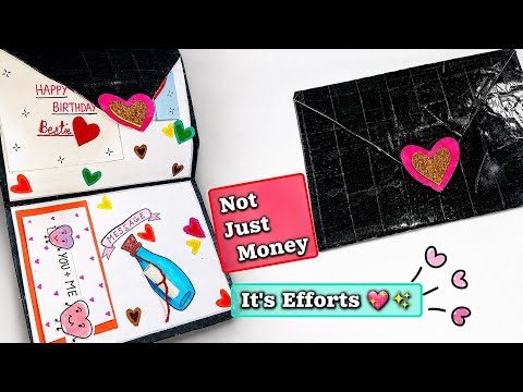 😳 I Turned an Envelope Into the Sweetest Birthday Surprise! #annucrafts