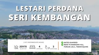 Taman Lestari Perdana : Seri Kembangan 2-storey House (Malaysia Property Home Tour)
