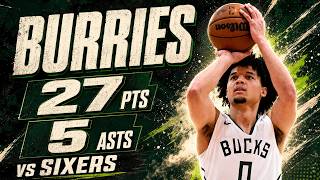Brayden Burries 27 pts 5 asts vs Sixers 2026 Summer League