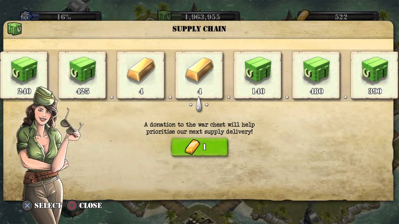 Battle Islands 1.10 Supply Chain Tips