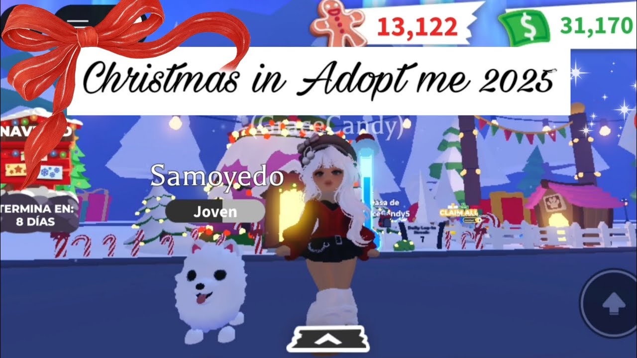 🎄Christmas in Adopt me & Cozy Pudding and Ice cream house tour 🏠🍨