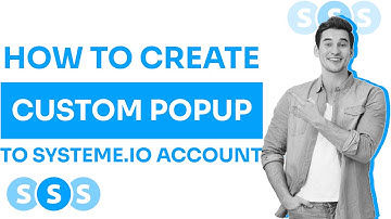 How to Create A POPUP In Systeme.io Tutorial 2025