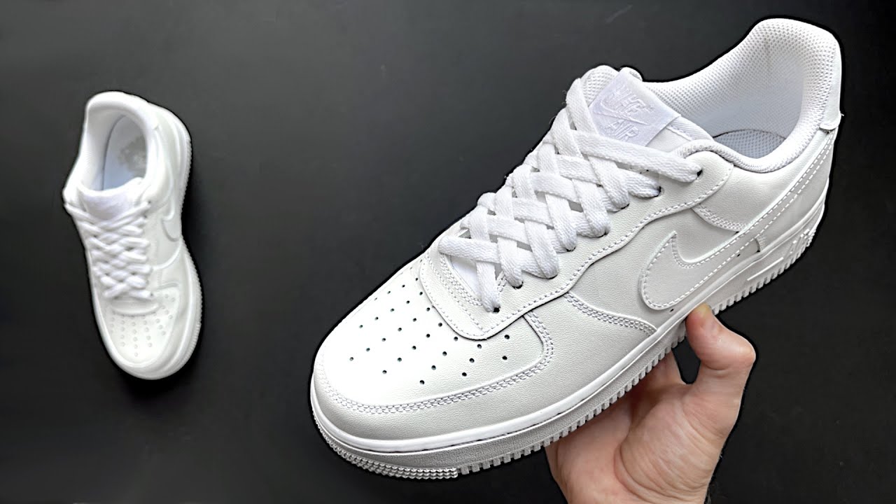 COME ALLACCIARE LE NIKE AIR FORCE 1 LOW DIAMOND (MODO MIGLIORE) - YouTube