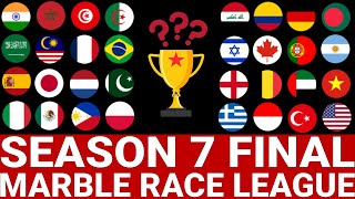 Marble Race League Season 7 FINAL Marble Race in Algodoo