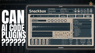 Can AI Code A Music Plugin??