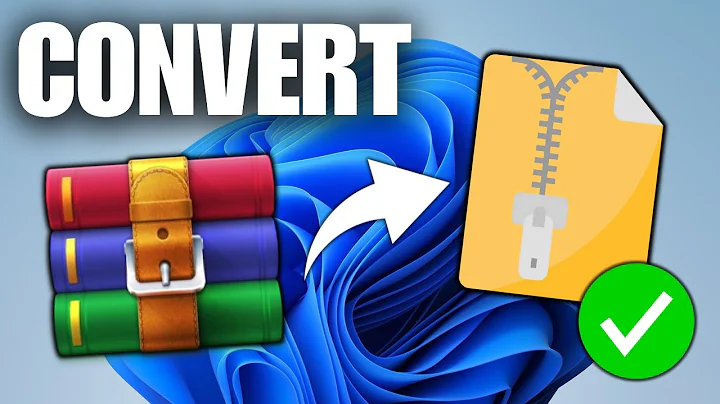 How To Convert RAR to ZIP File in Windows 10 & 11