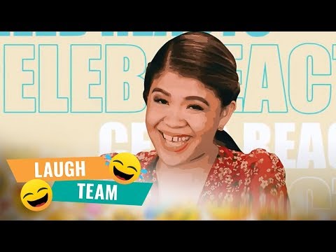 Celeb Reacts with Momshie Melai | LAUGH TEAM | STELLAR