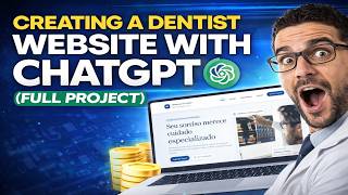 CREATING A DENTIST WEBSITE WITH CHATGPT IN MINUTES