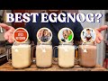 I tested youtubes best eggnog recipes americas test kitchen joshua weissman jamie oliver