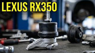 2010-2015 Transmission Mount LEXUS RX350 How to Remove & Install #diyautorepair #mechanic